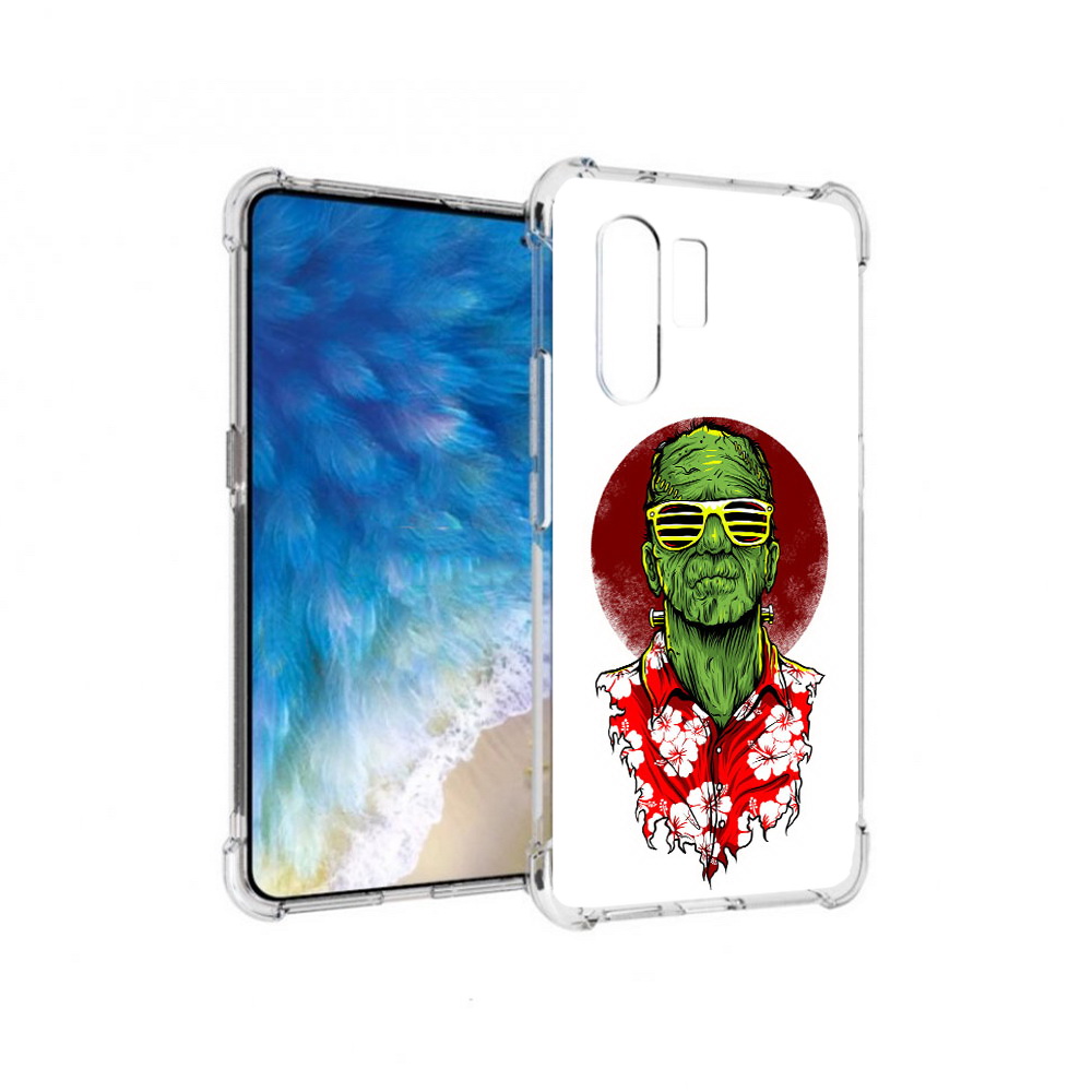 

Чехол MyPads Tocco для Vivo X30 крутой зеленый мужчина в очках (PT142331.408.424), Прозрачный, Tocco