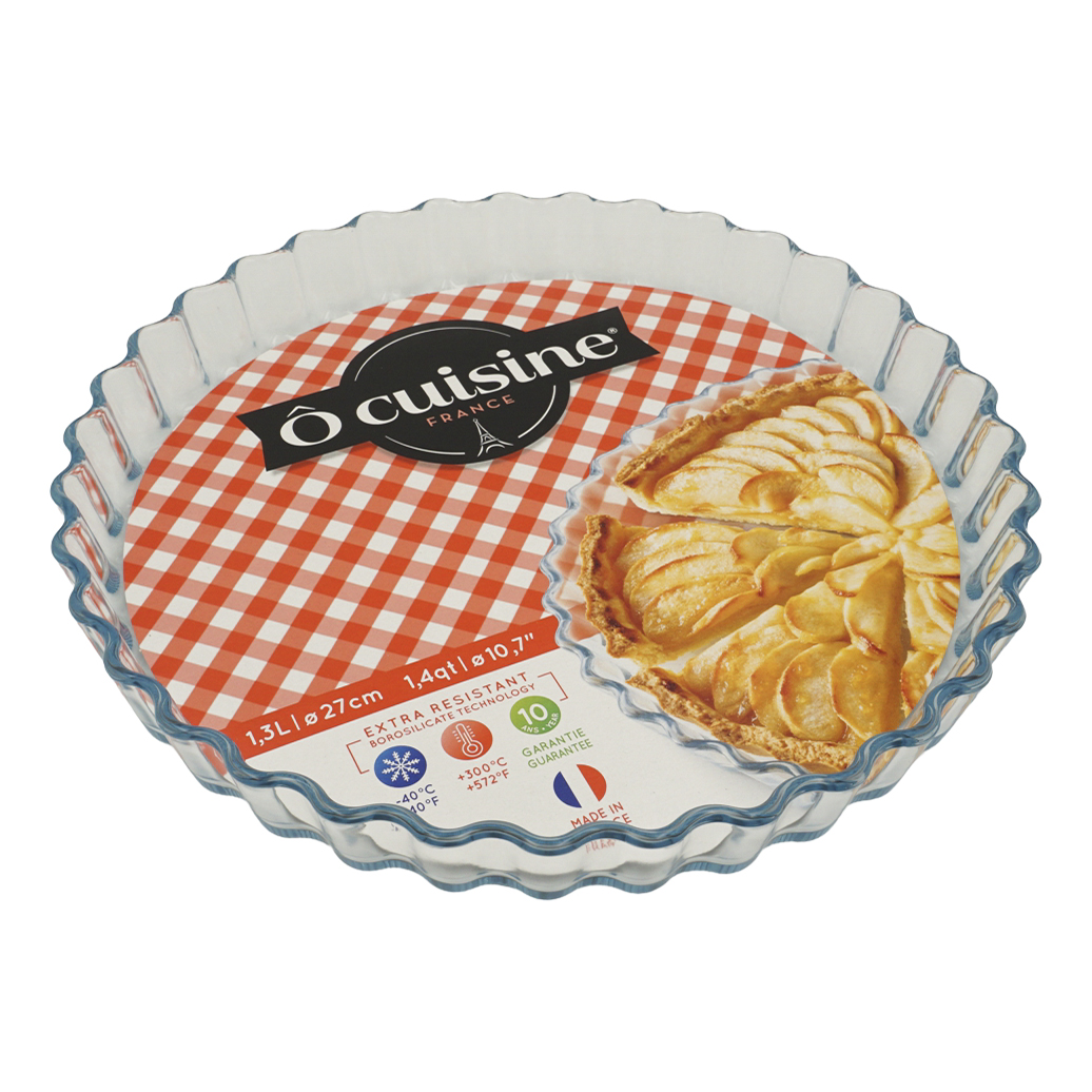 

Форма для запекания Pyrex O cuisine круглая стеклянная 27 см