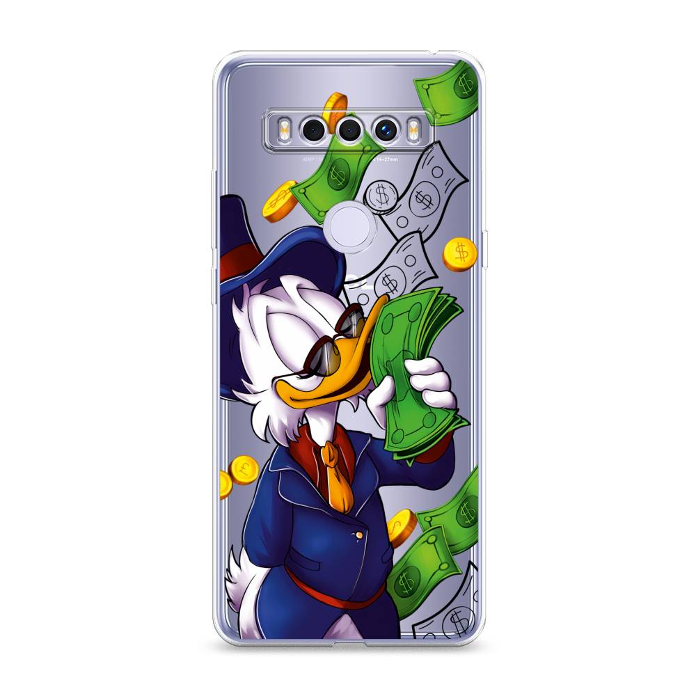 

Чехол для TCL 10 SE "Scrooge McDuck with Money", Синий;зеленый;белый, 290150-6