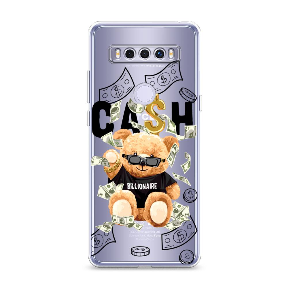 

Чехол для TCL 10 SE "Big cash", Черный;серый;бежевый, 290150-6