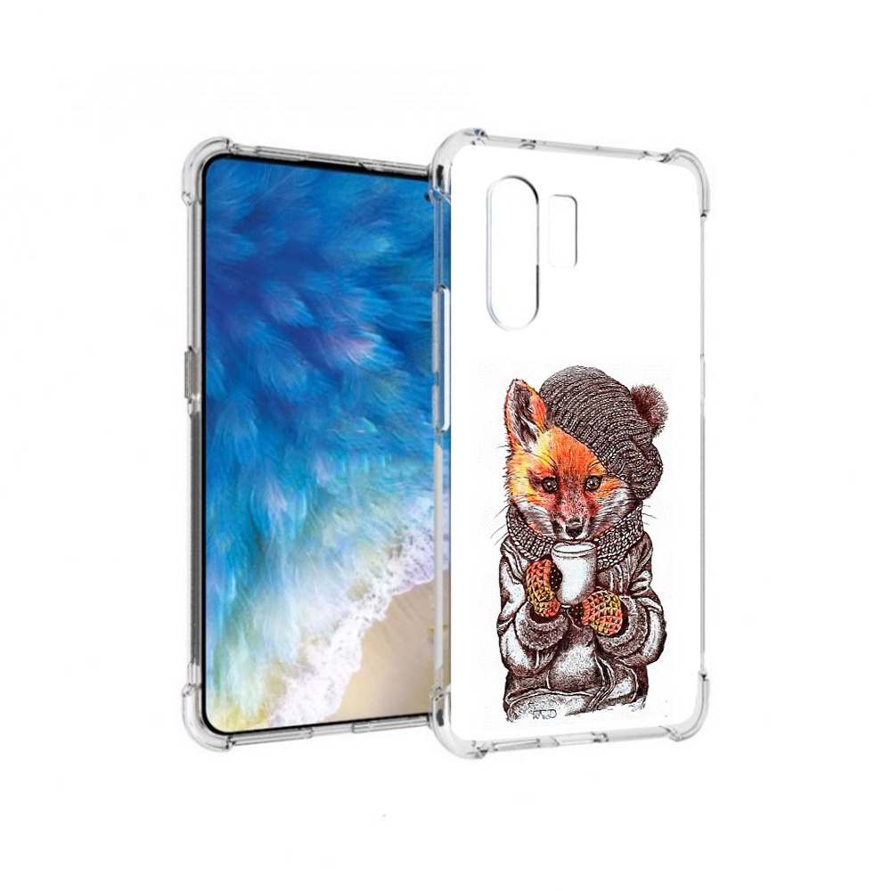 

Чехол MyPads Tocco для Vivo X30 лиса в шапке (PT142331.408.437), Tocco