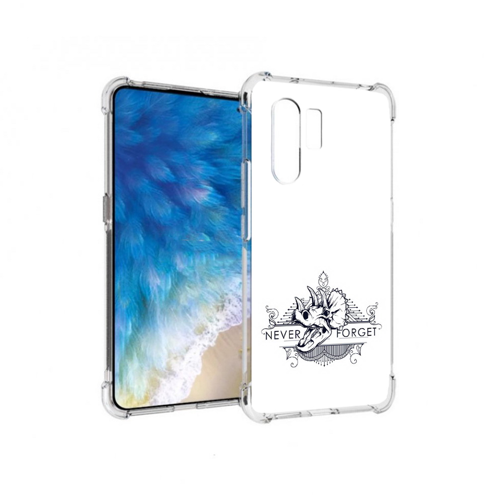 

Чехол MyPads Tocco для Vivo X30 логотип носорога никогда не забуду (PT142331.408.445), Прозрачный, Tocco