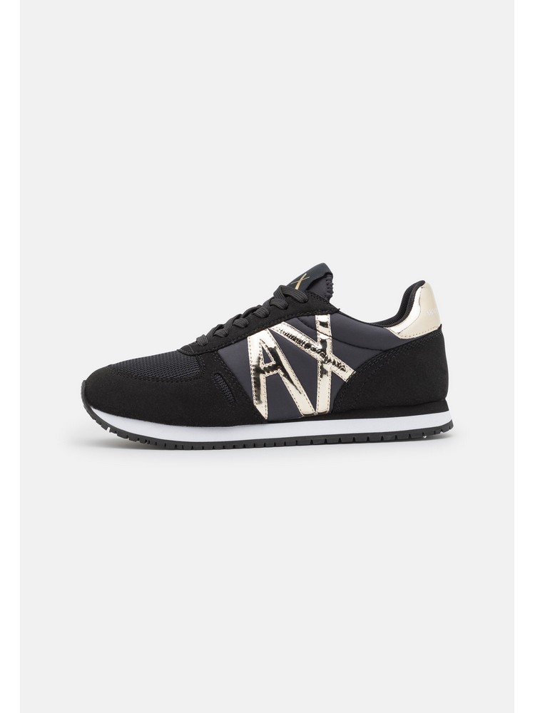 

Кроссовки женские Armani Exchange ARC11A01I черные 41 EU, Черный, ARC11A01I