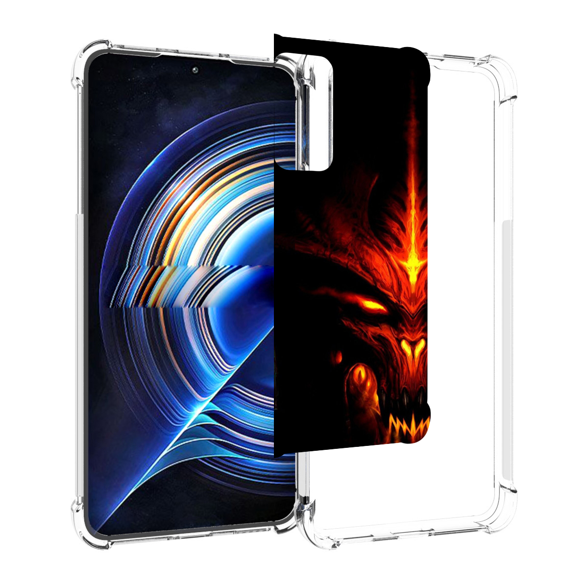 

Чехол MyPads diablo-3 для Tecno Camon 19 Neo, Прозрачный, Tocco