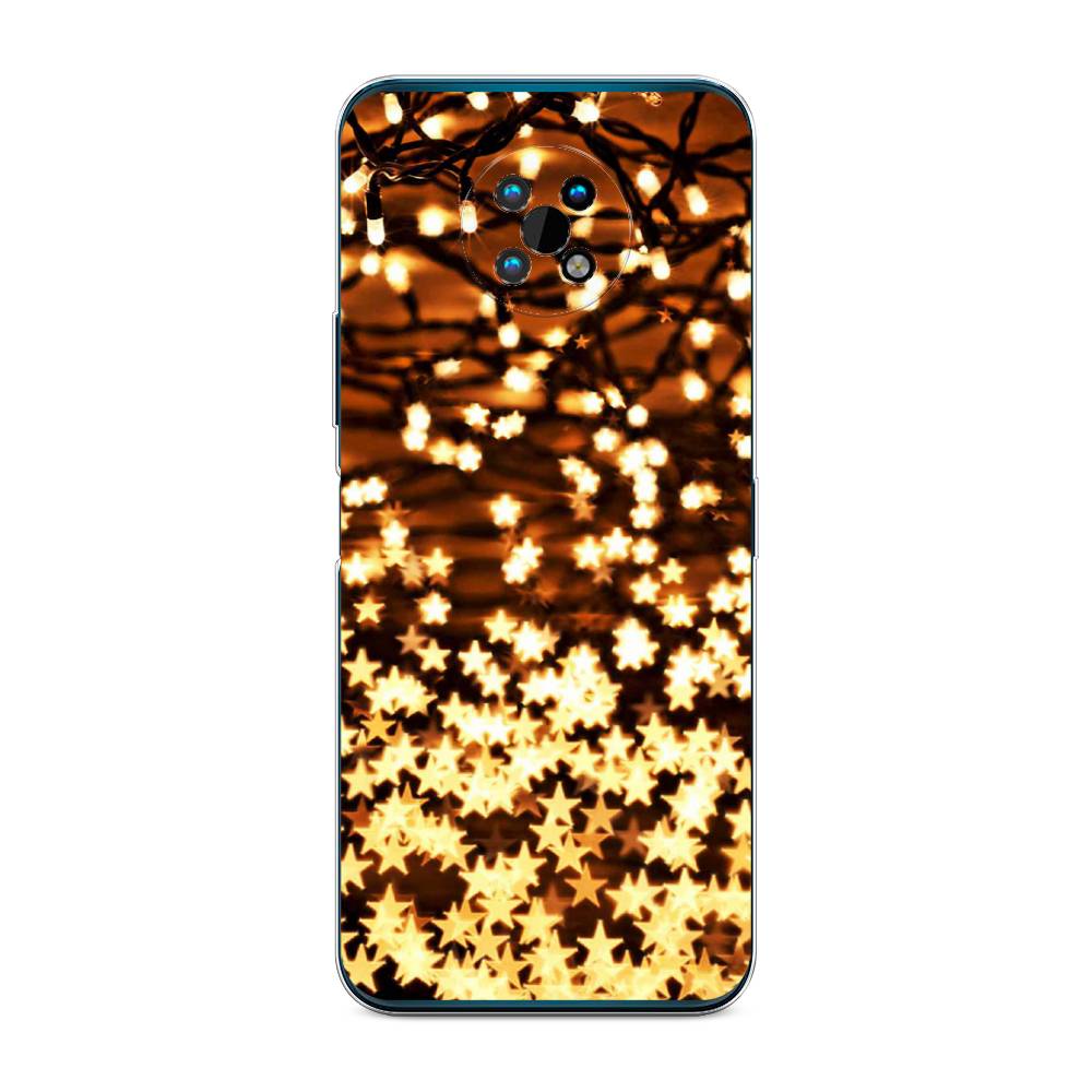 

Чехол на Nokia G50 "Новогодняя гирлянда", Золотистый, 124950-5