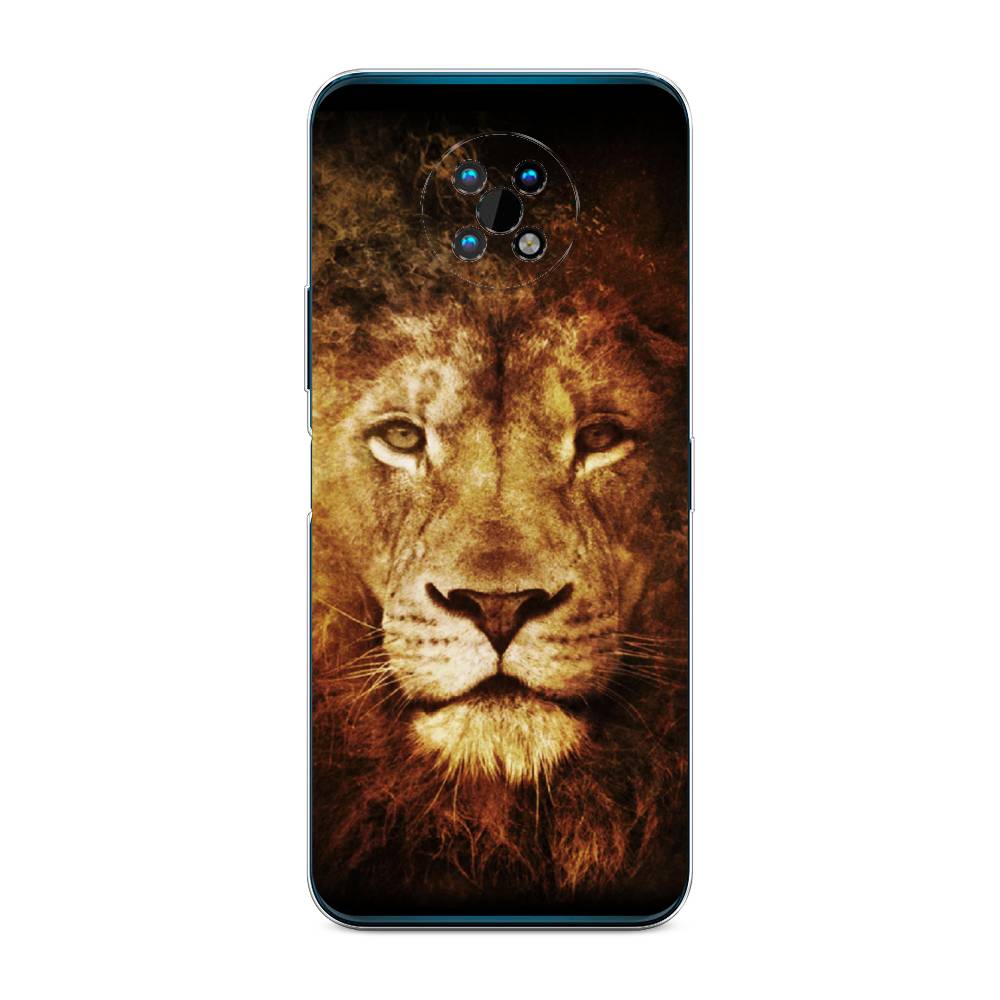 

Чехол на Nokia G50 "Лев", Черный;коричневый;желтый, 124950-6