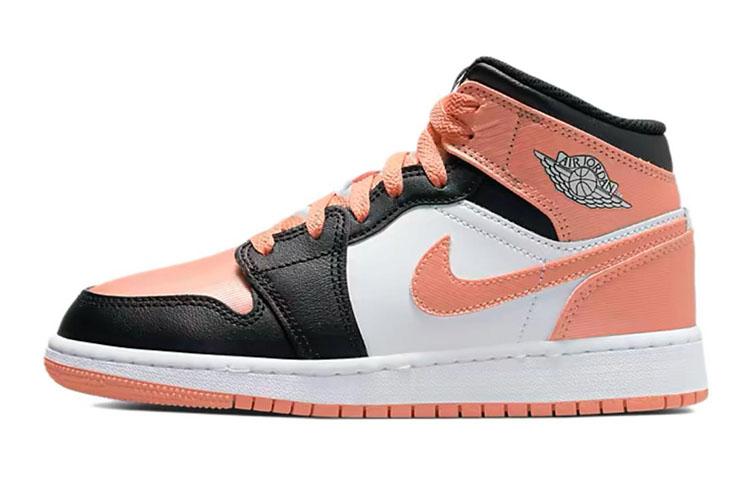

Кеды унисекс Jordan Air Jordan 1 Mid GS разноцветные 36.5 EU, Разноцветный, Air Jordan 1 Mid GS