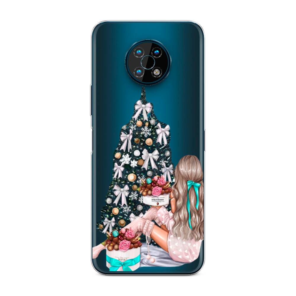 

Чехол на Nokia G50 "New Year", Зеленый;бежевый;голубой, 124950-5