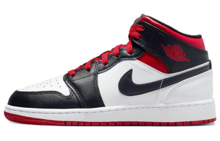 

Кеды унисекс Jordan Air Jordan 1 Mid GS разноцветные 36.5 EU, Разноцветный, Air Jordan 1 Mid GS