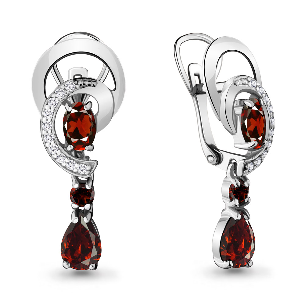 

Серьги из серебра 4431503А_925_р, 4431503А_925_р