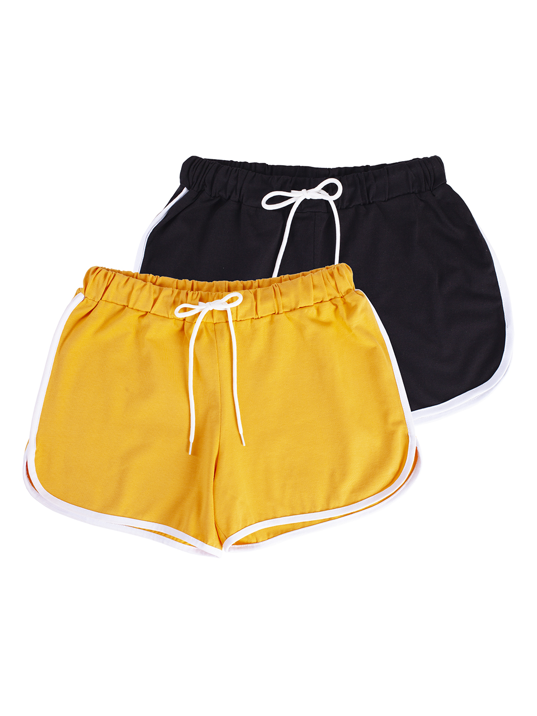Cпортивные шорты женские Lunarable ksrt002-2_ желтые XL