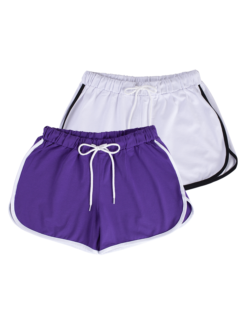 Cпортивные шорты женские Lunarable ksrt002-2_ фиолетовые S