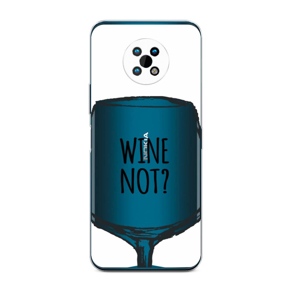 

Чехол на Nokia G50 "Wine not white", Белый, 124950-6