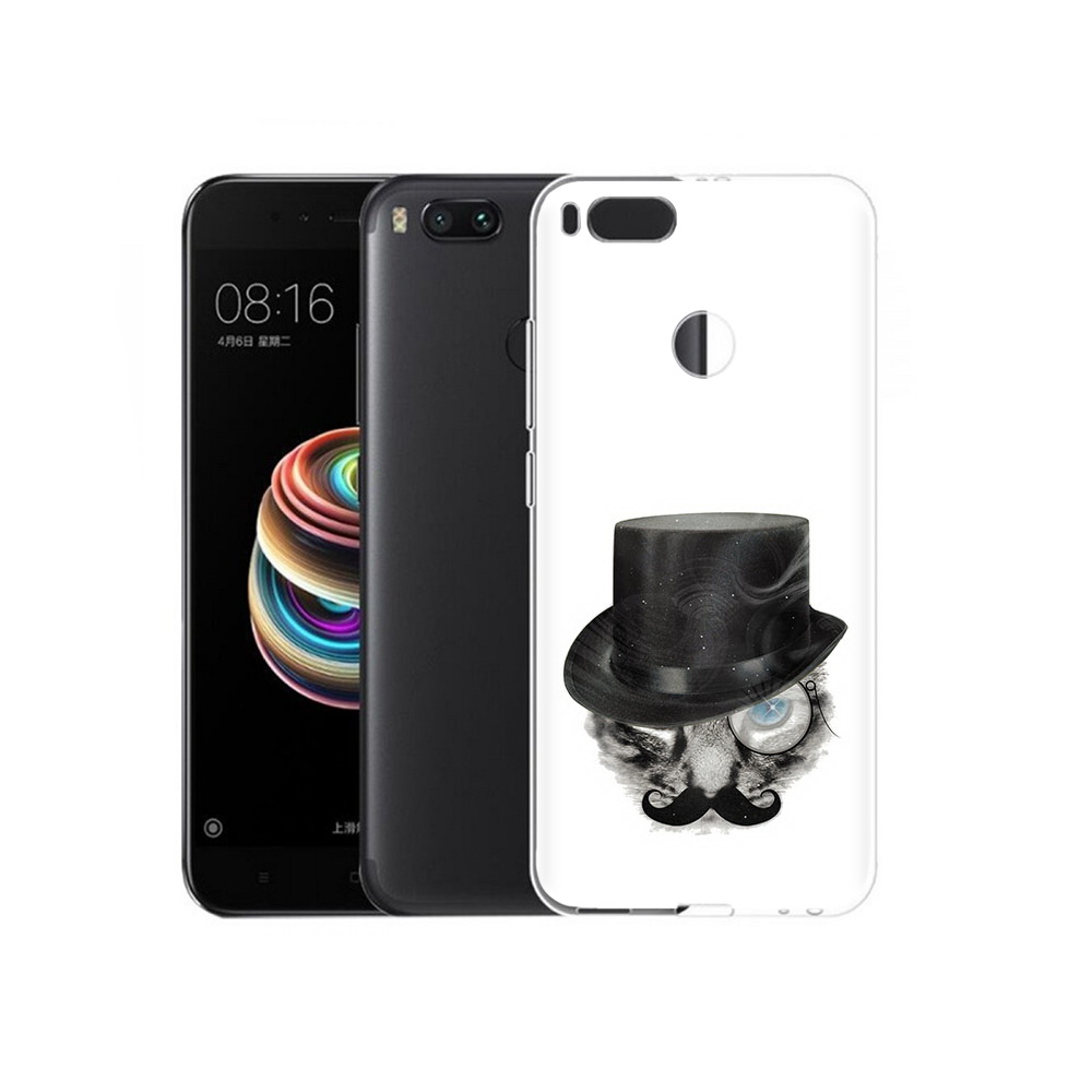 

Чехол MyPads Tocco для Xiaomi Mi 5X интелегентный кот (PT75177.336.378), Прозрачный, Tocco
