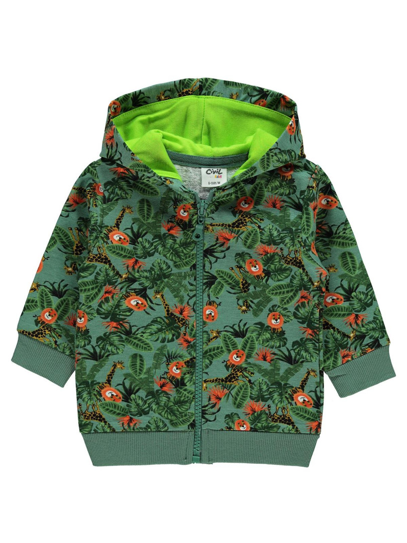 

Толстовка Civil Baby 39330E006Y21 хаки 6-9 мес (доставка из-за рубежа), 39330E006Y21