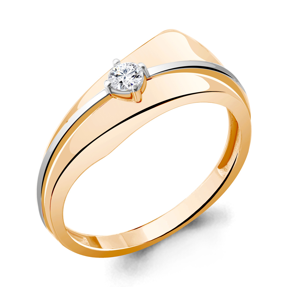 

Кольцо из серебра р. 17 AQUAMARINE 67165А_925_з, 67165А_925_з