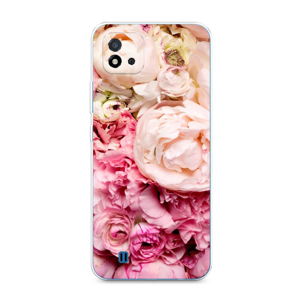 

Чехол Awog на Realme C20 "Пионы яркие", Разноцветный, 254850-8