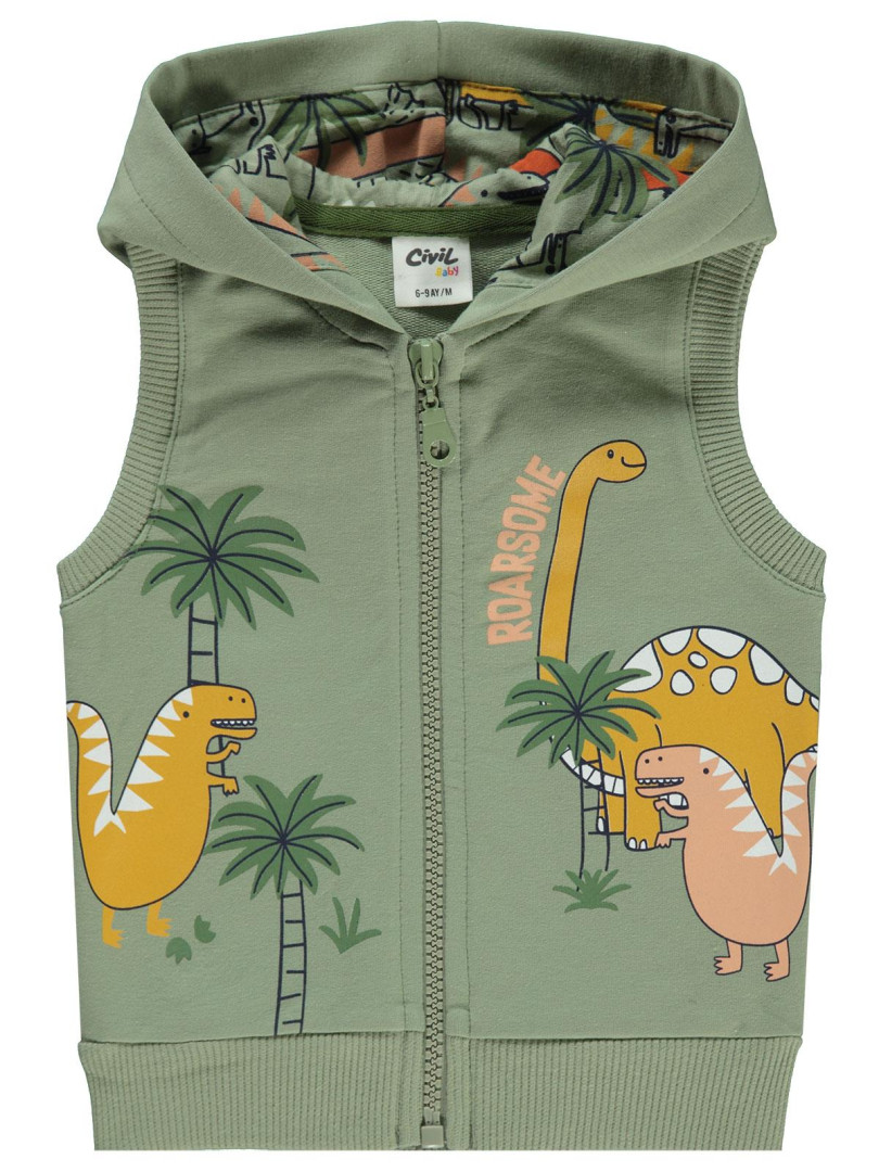 

Безрукавка Civil Baby 44E57C415Y11-1 хаки 6-9 мес (доставка из-за рубежа), 44E57C415Y11