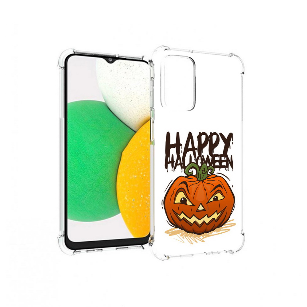 

Чехол MyPads Tocco для Samsung Galaxy A23 Хэллоуин счастливый, Прозрачный, Tocco