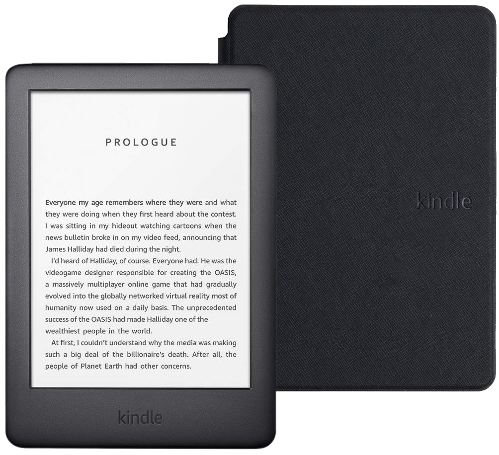 фото Amazon kindle 10 8gb so black с обложкой black