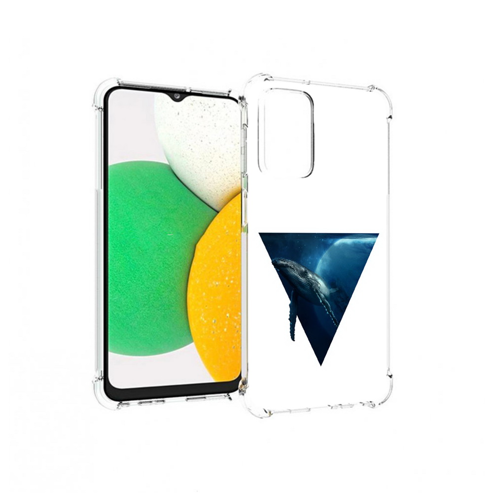 

Чехол MyPads Tocco для Samsung Galaxy A23 3D кит, Прозрачный, Tocco