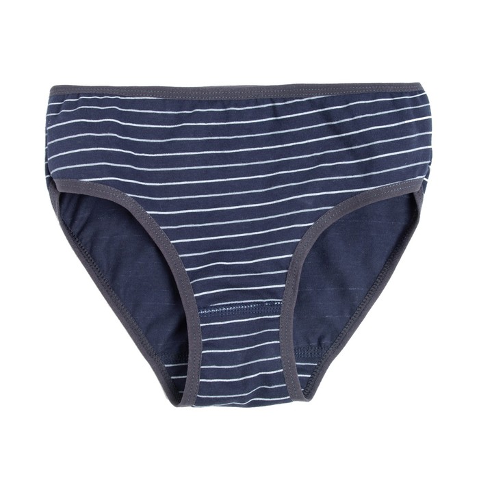 

Трусы для девочки, цвет синий/полосы, рост 110-116 см, 9442559