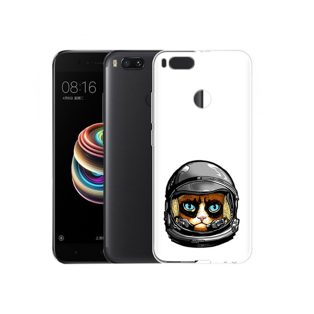 

Чехол MyPads Tocco для Xiaomi Mi 5X кот космонавт (PT75177.336.400), Прозрачный, Tocco