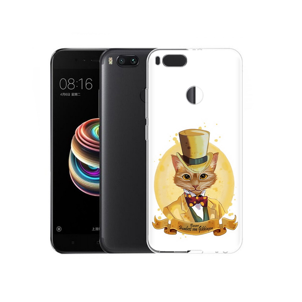 

Чехол MyPads Tocco для Xiaomi Mi 5X кот юрист (PT75177.336.401), Прозрачный, Tocco