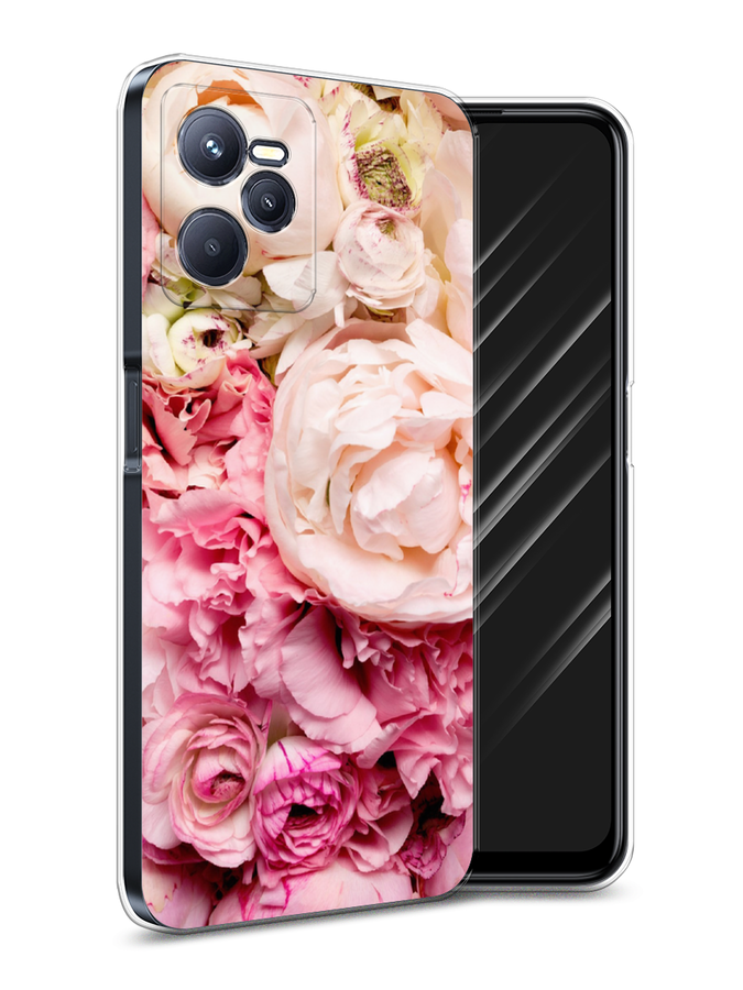 

Чехол Awog на Realme C35 "Пионы яркие", Разноцветный, 259250-8
