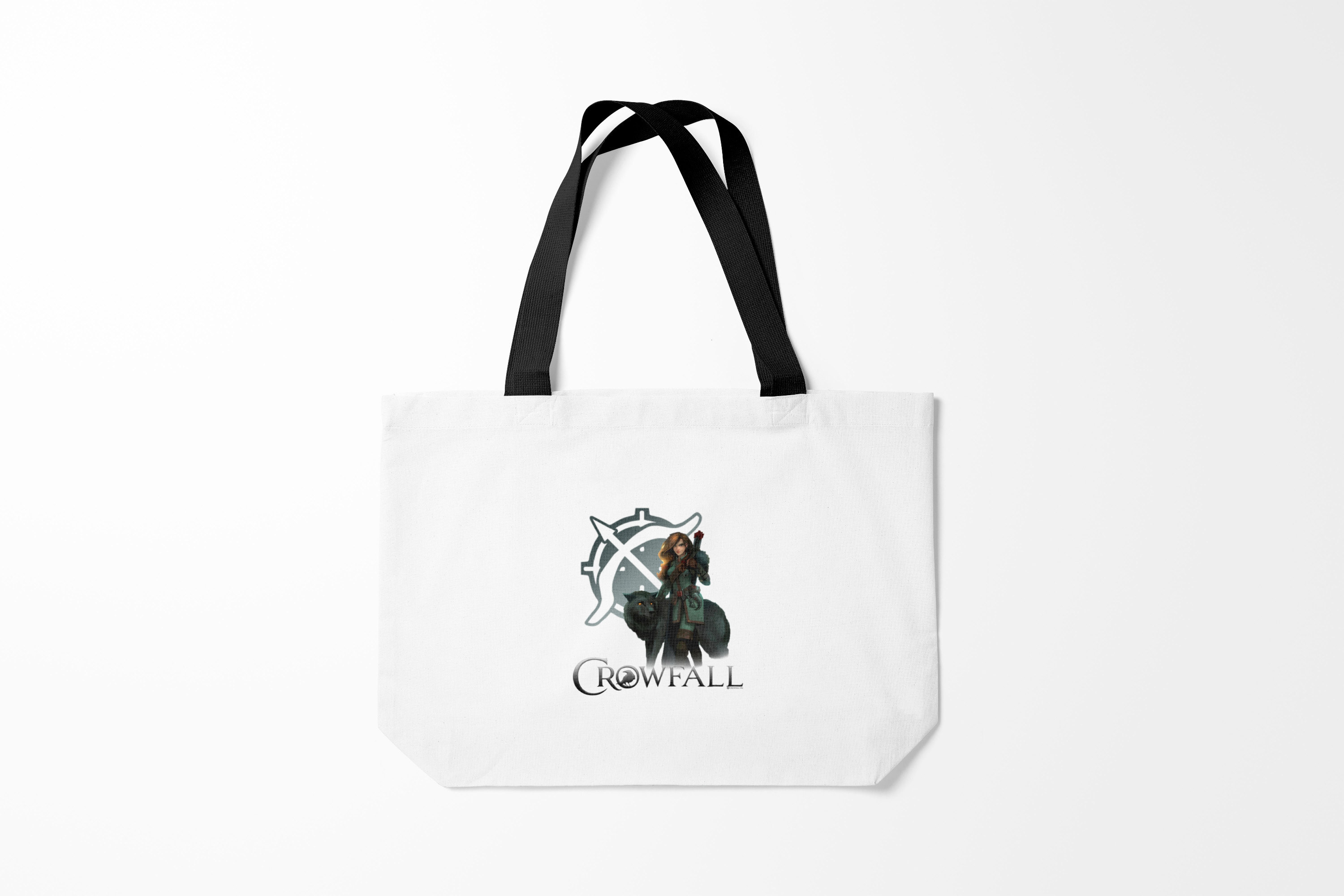 

Сумка шoппер унисекс Burnettie Игры Crowfall Ranger, белый, Игры Crowfall Ranger