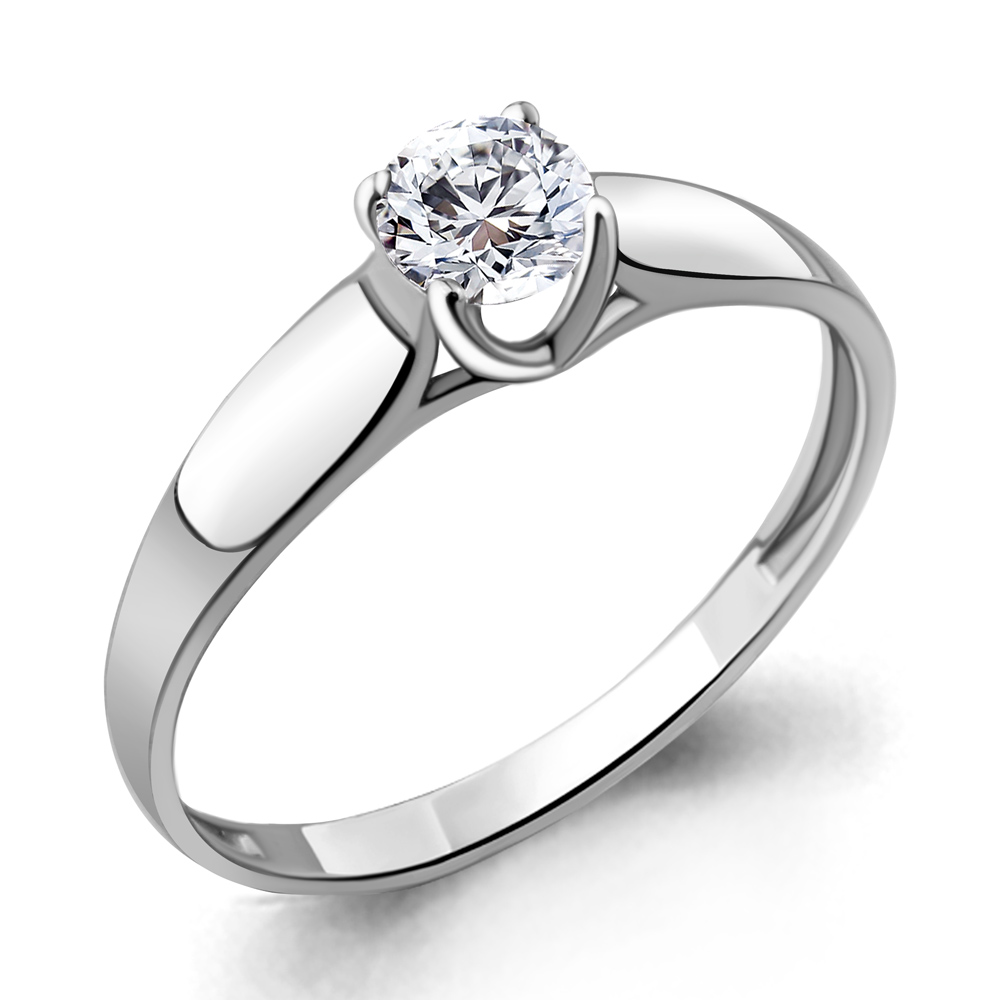 

Кольцо из серебра р. 17,5 AQUAMARINE 663651А_925_р, 663651А_925_р
