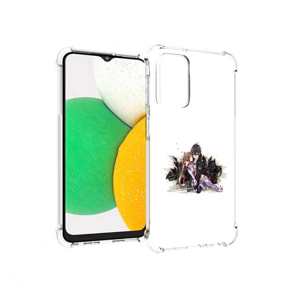 

Чехол MyPads Tocco для Samsung Galaxy A23 аниме асуна, Прозрачный, Tocco