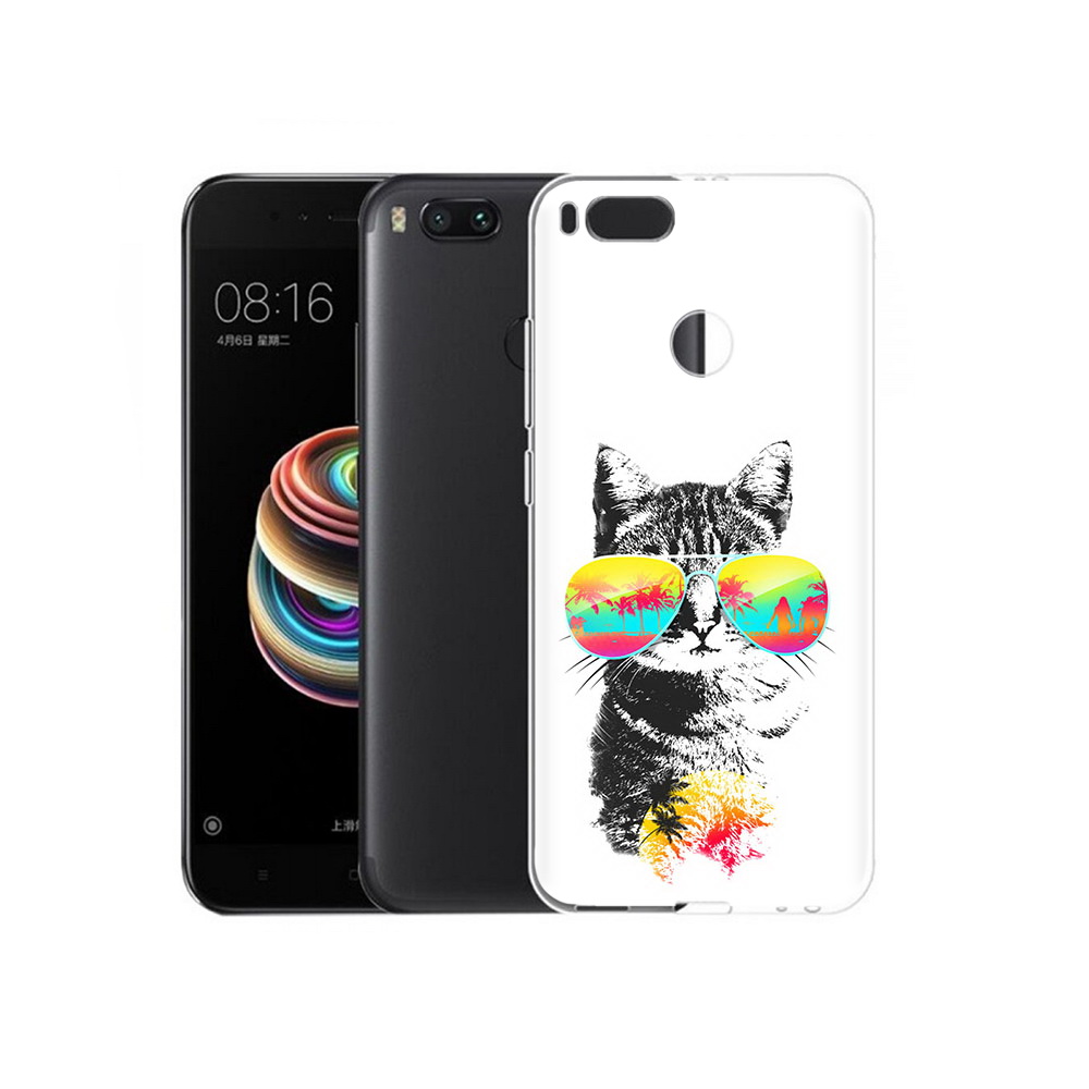 

Чехол MyPads Tocco для Xiaomi Mi 5X крутой кот (PT75177.336.425), Прозрачный, Tocco