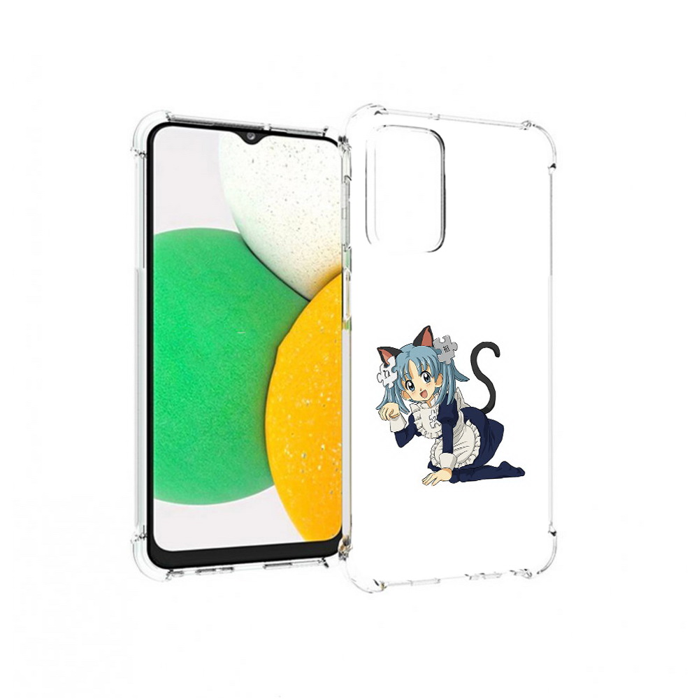 

Чехол MyPads Tocco для Samsung Galaxy A23 аниме3, Прозрачный, Tocco