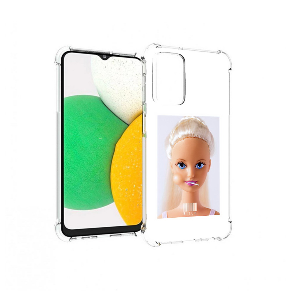 

Чехол MyPads Tocco для Samsung Galaxy A23 барби, Прозрачный, Tocco