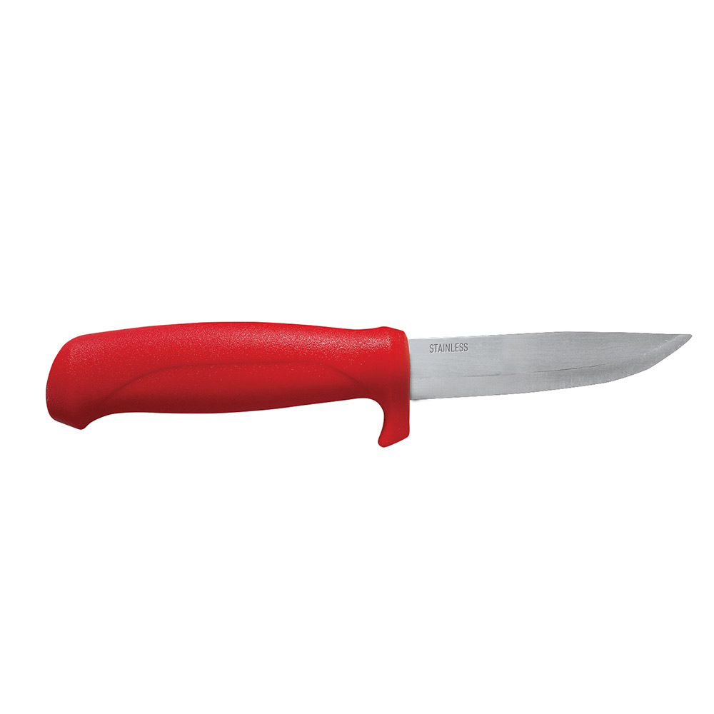 Нож строительный Hesler 20 мм подрубной пластиковый корпус нож строительный matrix 18 мм с ломающимся лезвием пластиковый корпус