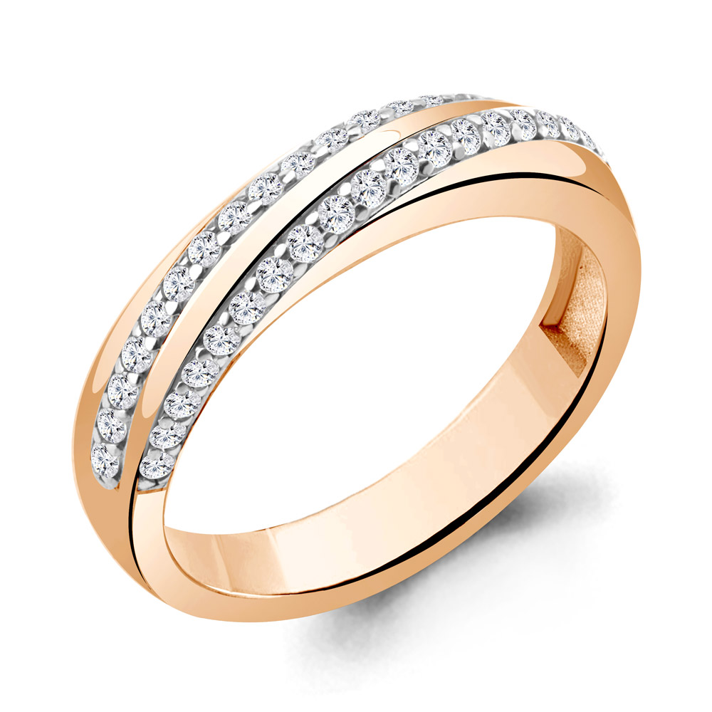 

Кольцо из серебра р.  AQUAMARINE 67277А_925_з, 67277А_925_з