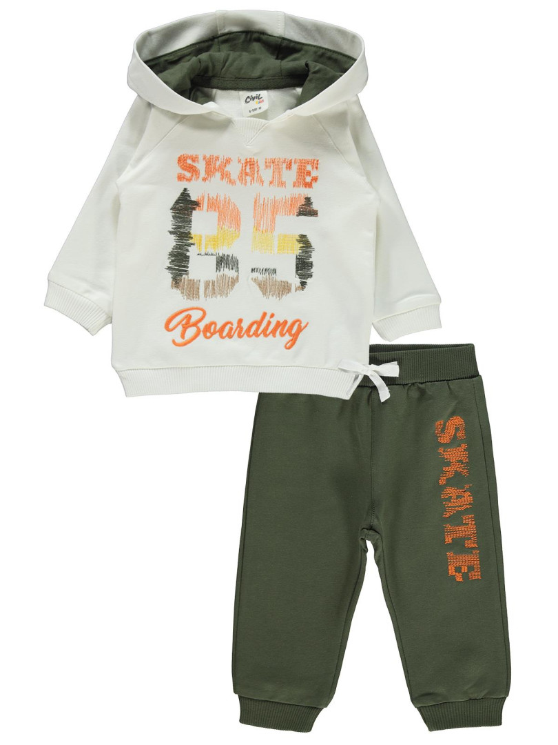 

Костюм для малыша Civil Baby 175877369K71-1 экрю 6-9 мес (доставка из-за рубежа), 175877369K71-1