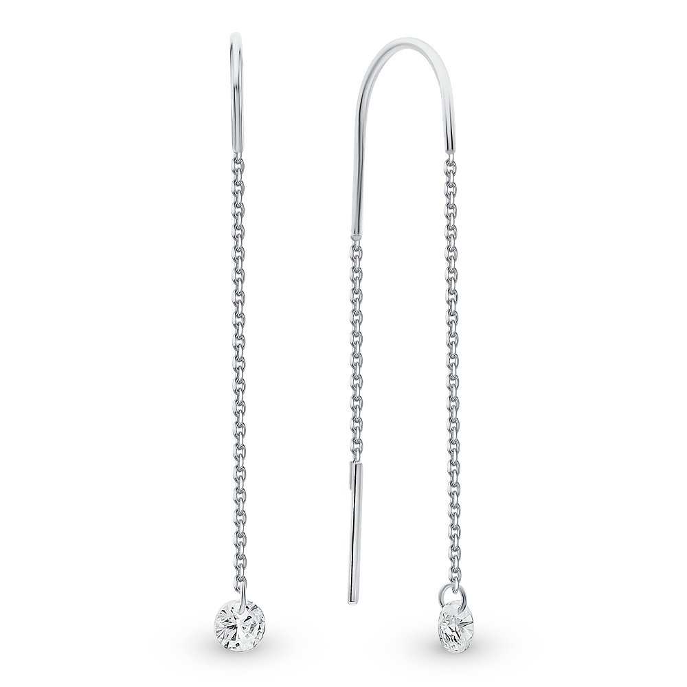 

Серьги из серебра с фианитом 585Gold 702008081, 702008081