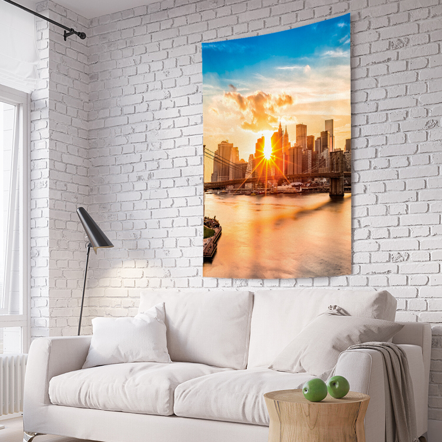 

Вертикальное фотопанно на стену JoyArty Мост под закатом 150x200 см, Мост под закатом