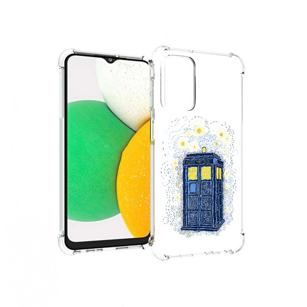 

Чехол MyPads Tocco для Samsung Galaxy A23 будка рисунок, Прозрачный, Tocco
