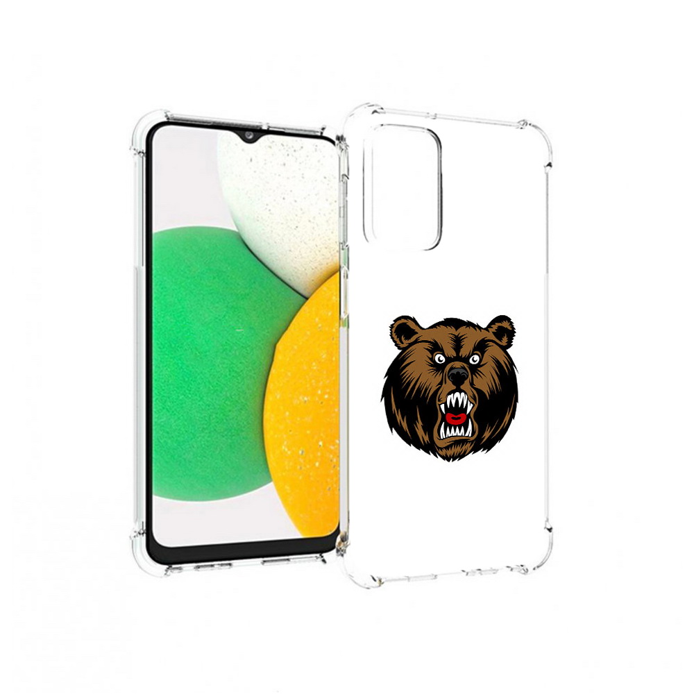 

Чехол MyPads Tocco для Samsung Galaxy A23 бурый, Прозрачный, Tocco