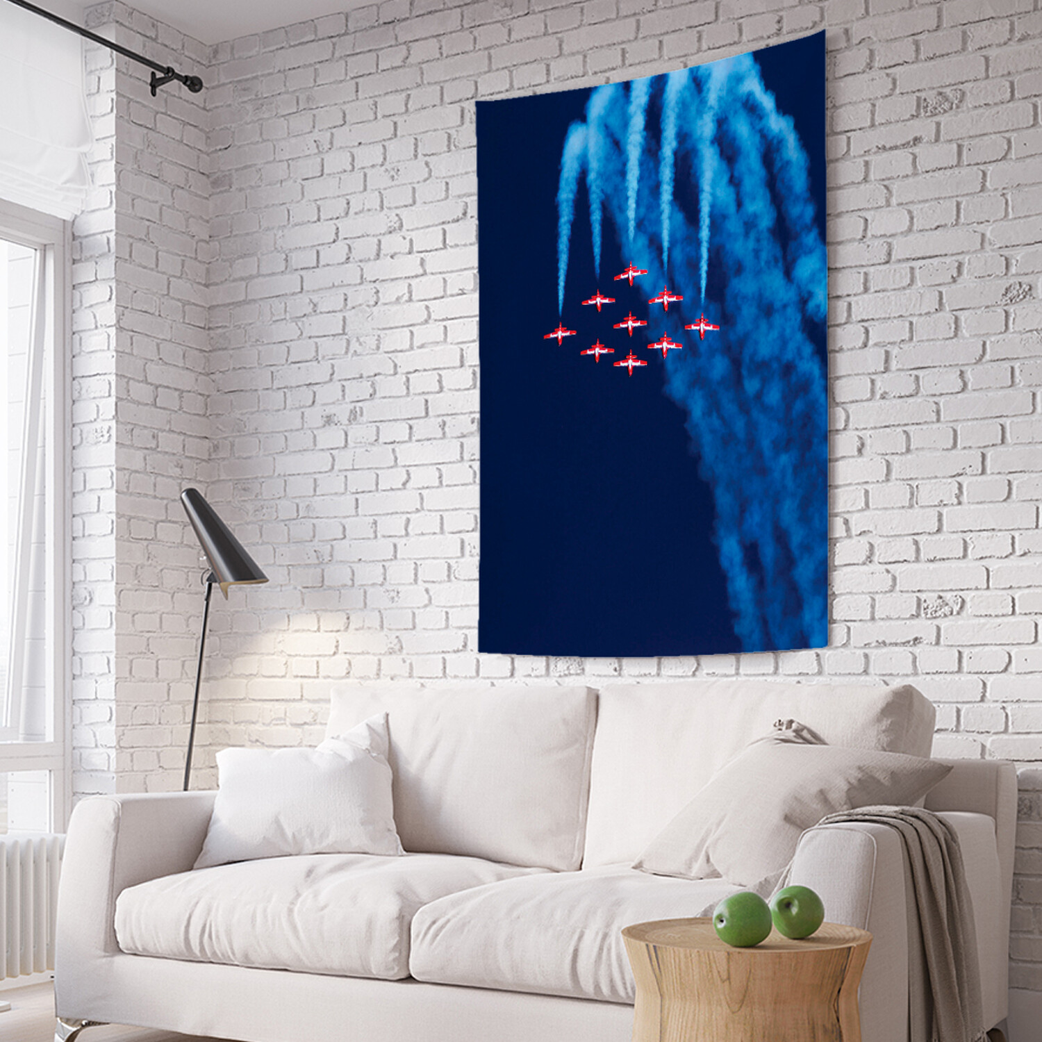 

Вертикальное фотопанно на стену JoyArty Фигуры высшего пилотажа 150x200 см, Фигуры высшего пилотажа