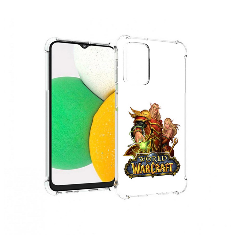 

Чехол MyPads Tocco для Samsung Galaxy A23 варкрафт2, Прозрачный, Tocco