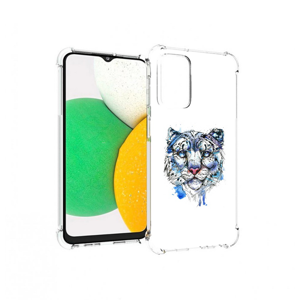 

Чехол MyPads Tocco для Samsung Galaxy A23 водяной тигр, Прозрачный, Tocco