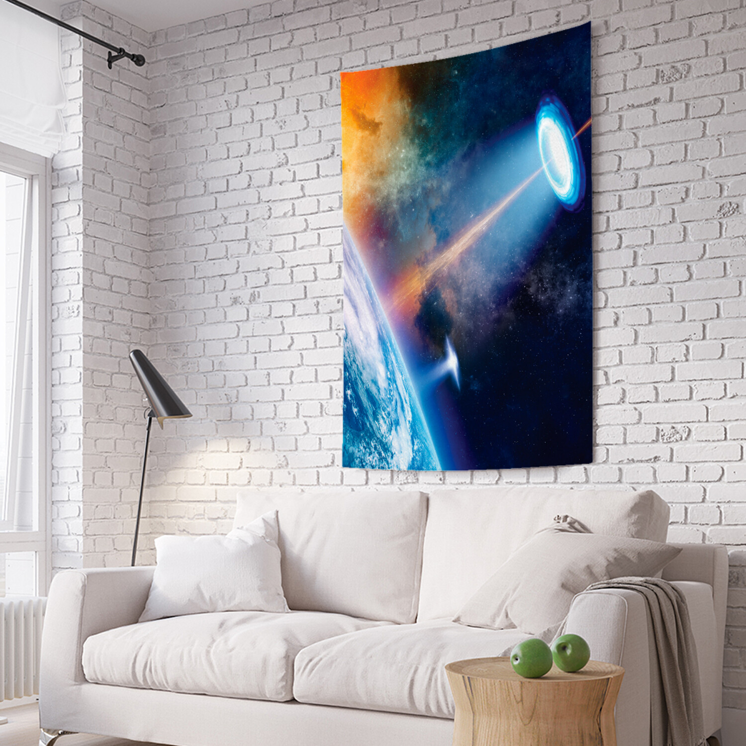 

Вертикальное фотопанно на стену JoyArty Космический портал 150x200 см, Космический портал