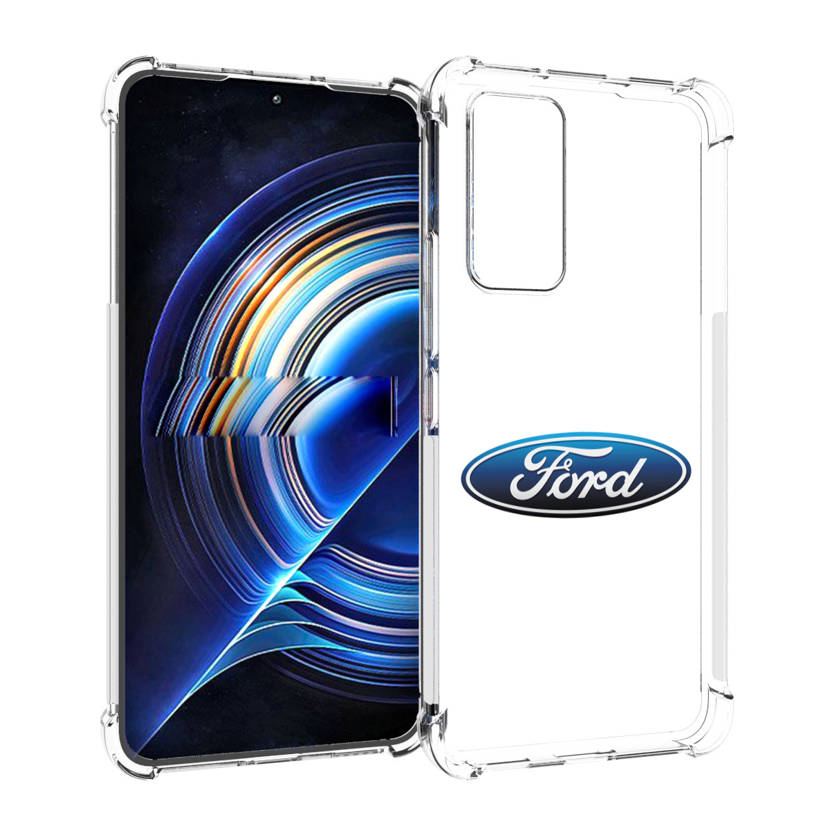 Чехол MyPads ford-3 мужской для Tecno Camon 19 Neo