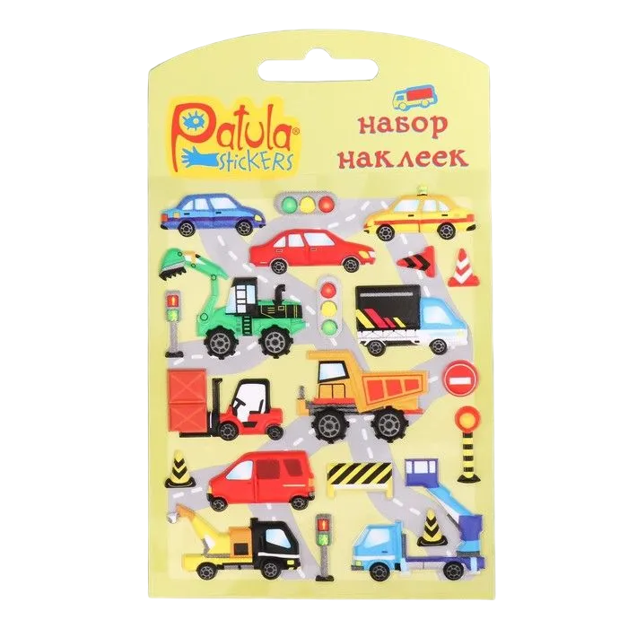 Мягкие наклейки Собачки, 9,5х15 см, MP072