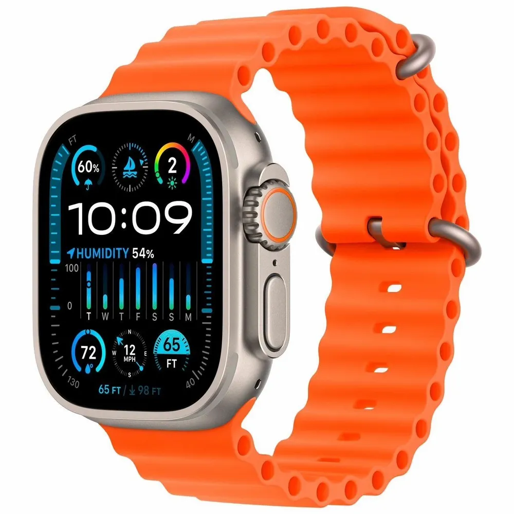 

Смарт-часы Apple Watch Ultra 2 Ocean Band Orange, Watch Ultra 2 Ocean Band