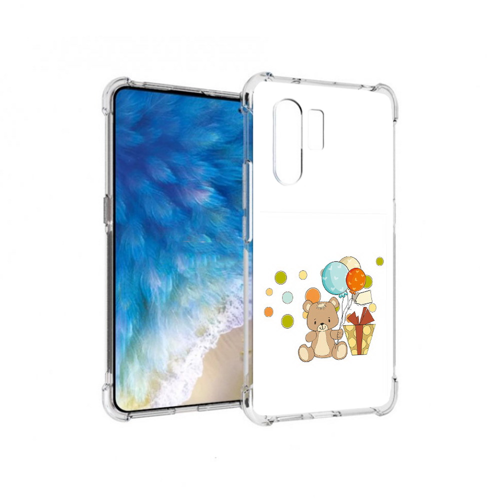 

Чехол MyPads Tocco для Vivo X30 медвеженок с подарком (PT142331.408.470), Прозрачный, Tocco